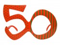 Lunettes 50 - orange