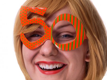 Lunettes 50 - orange