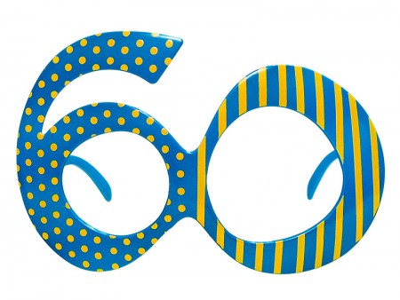 Lunettes 60 - bleu