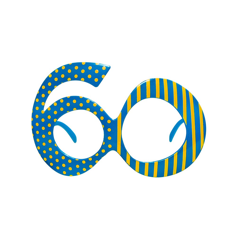 Lunettes 60 - bleu