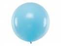 Ballon rond 1m - bleu clair pastel