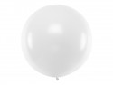 Ballon rond 1m - Blanc Pastel