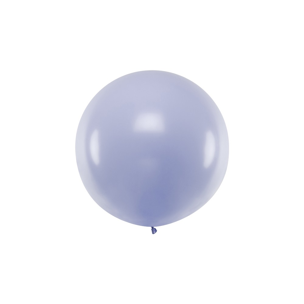 Ballon rond 1m - Lilas clair pastel