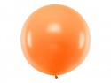 1 ballon rond en latex – Orange – 1 m