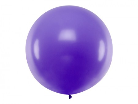 Ballon rond 1m - Lavande...