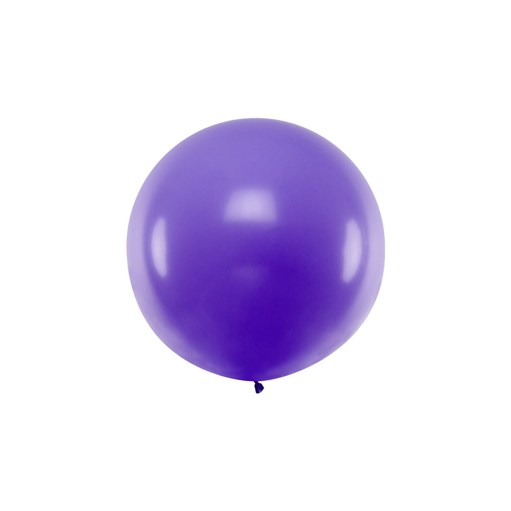 Ballon rond 1m - Lavande Pastel
