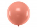 Ballon rond 1m - or rose métallisé
