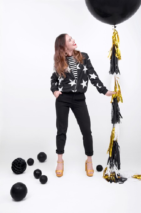1 ballon rond en latex –...