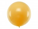Ballon rond 1m - Or Métallique