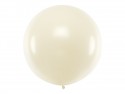 1 ballon rond en latex – Perle – Finition métallisée – 1 m