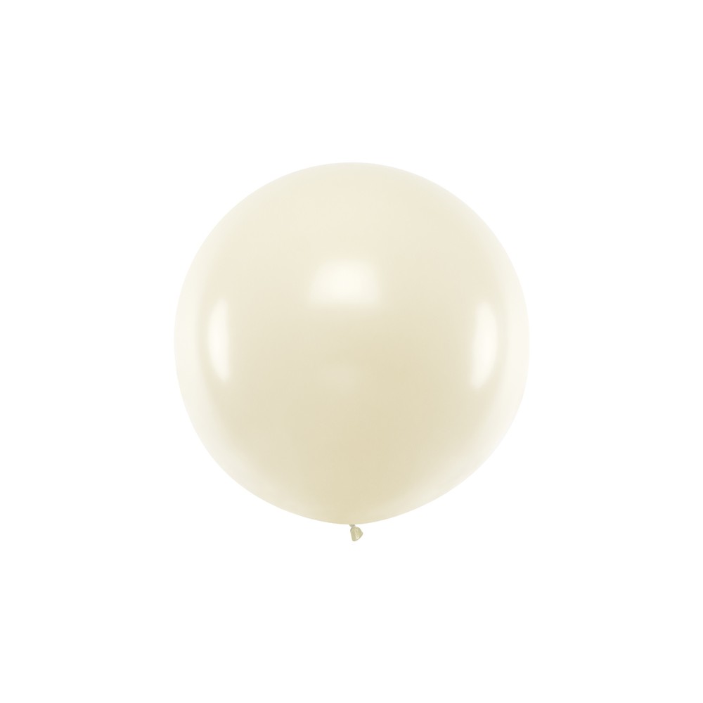 Ballon rond 1m - Metallic Pearl