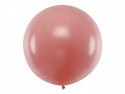 1 ballon rond en latex – Rose sauvage – 1 m