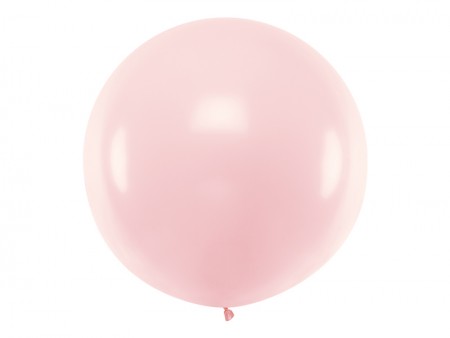 Ballon rond 1m - Rose pâle...