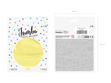 1 ballon rond en latex –...