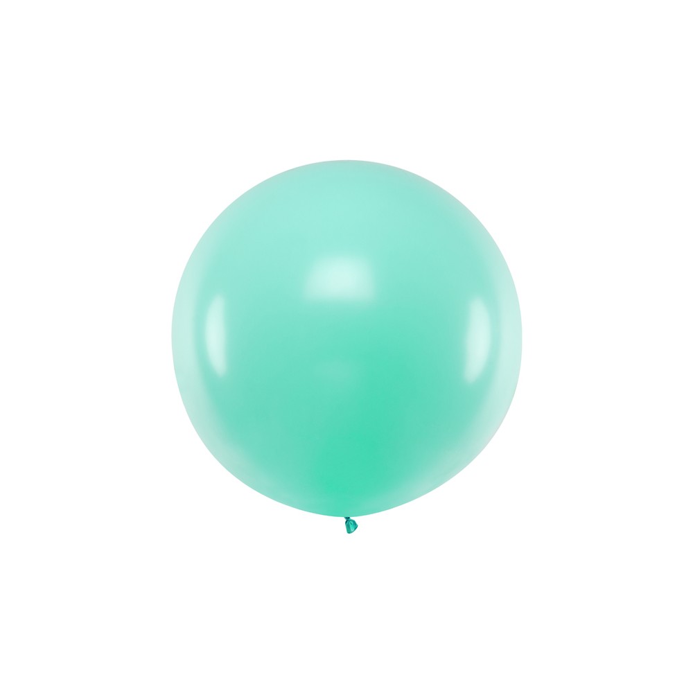 Ballon rond 1m - Menthe pastel clair