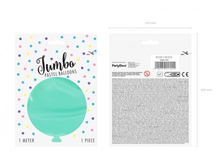 1 ballon rond en latex –...