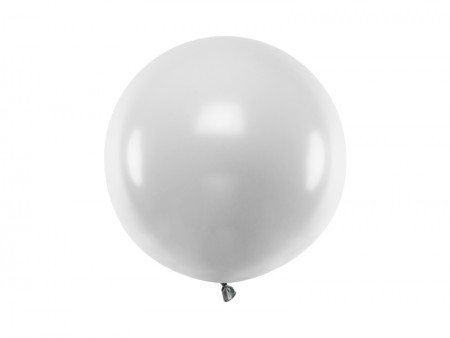 Ballon rond 60 cm - Neige...