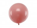 1 ballon rond en latex – Rose sauvage – 60 cm