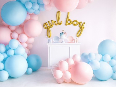 Ballon rond 60cm - Rose...