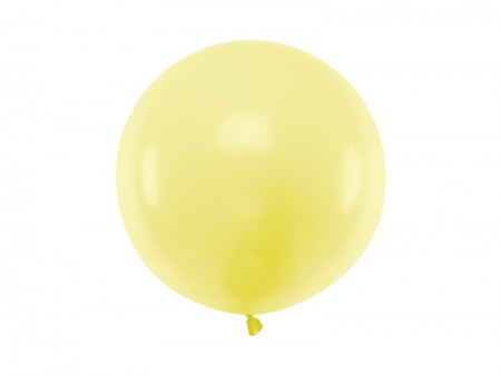 Ballon rond 60cm - Jaune...