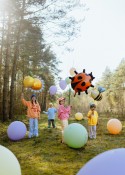 Ballon rond 60cm - Jaune clair pastel