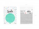 1 ballon rond en latex – Vert menthe clair – 60 cm