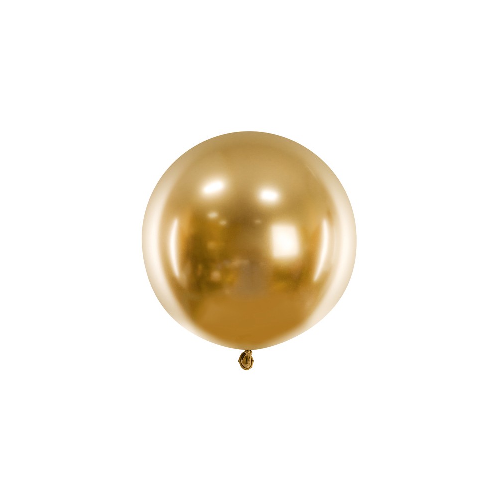 Ballon Glossy rond - or