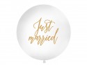 Ballon 1m - Jeunes mariés - blanc