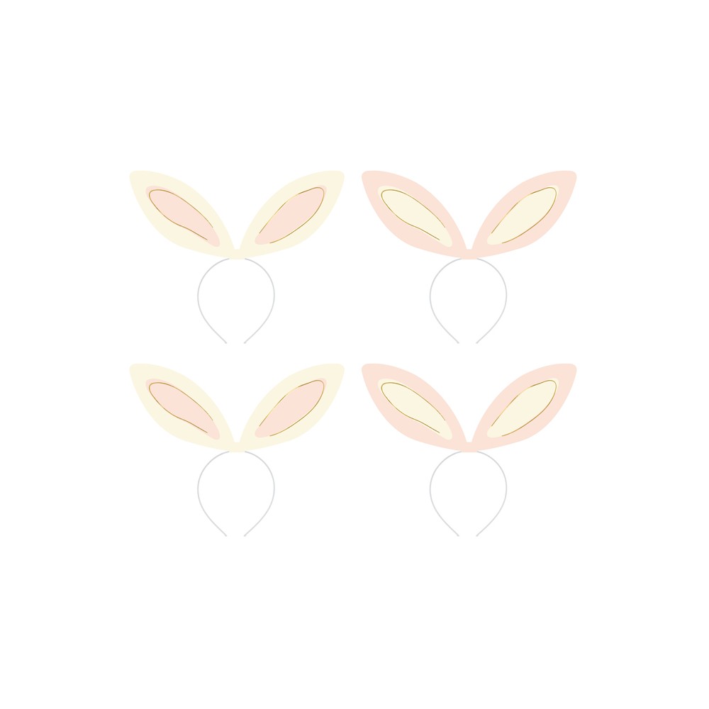 4 Serre -tete Oreilles de lapin