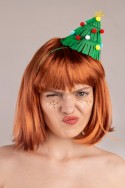 Serre -tete Sapin de Noël - vert
