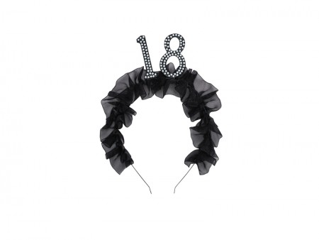 Bandeau '18' avec volant et...