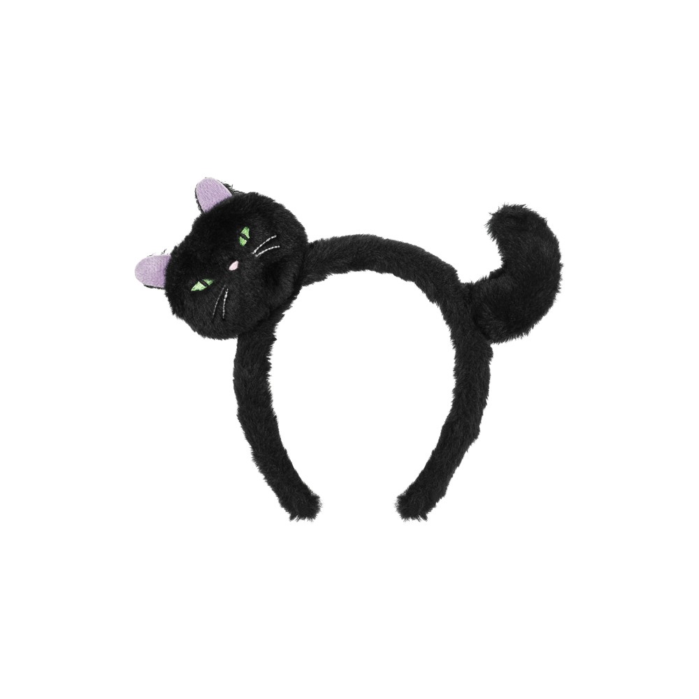Serre-tête chat - noir