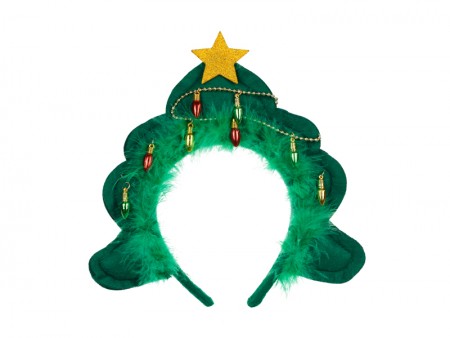 Serre-tête sapin de Noël