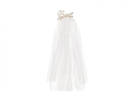 Bandeau de mariée - or