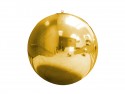 Balle miroir gonflable - or - 120 cm
