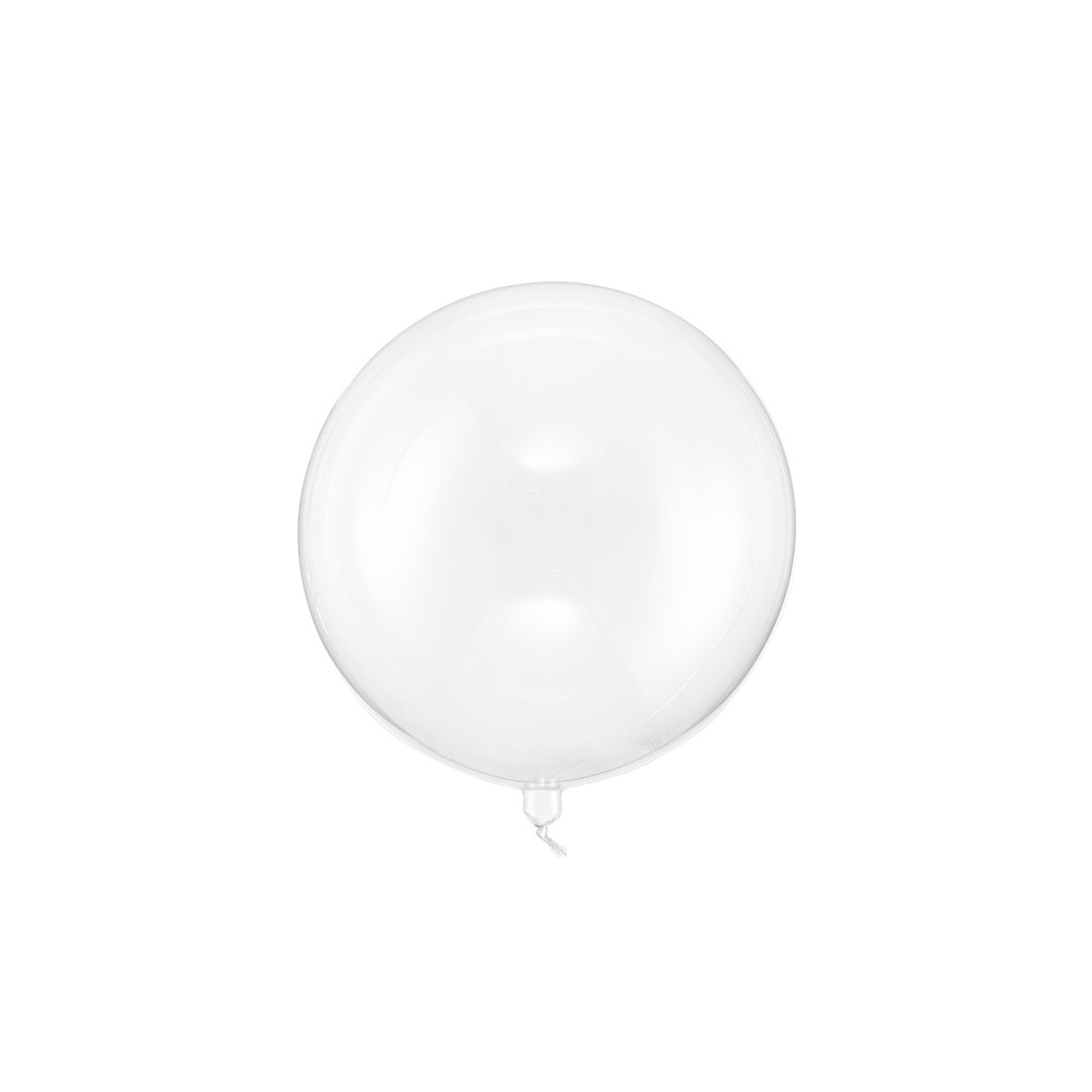Ballon en mylar Boule - 40cm - transparent