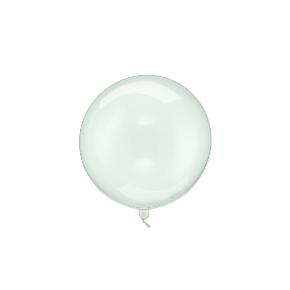 Ballon boule - 40cm - vert transparent
