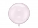 Ballon boule - 40cm - rose transparent