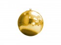 Balle miroir gonflable - or - 60 cm