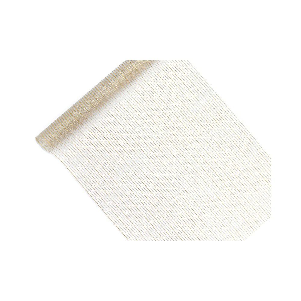 Organza imprimé - blanc - 0 -48 x 9m