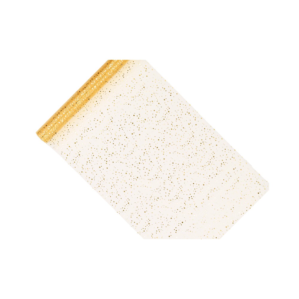 Organza Glittery - or - 0 -36 x 9m