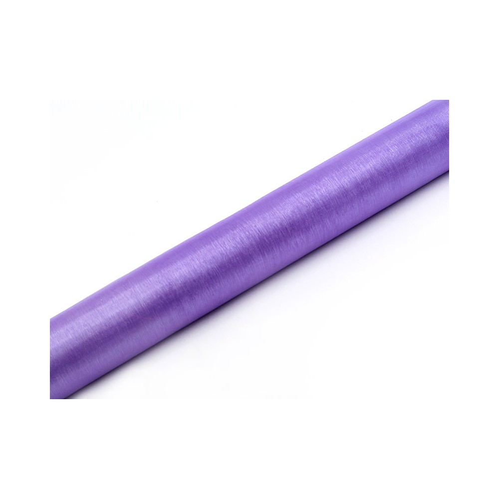 Organza uni - lilas - 0 -36 x 9m