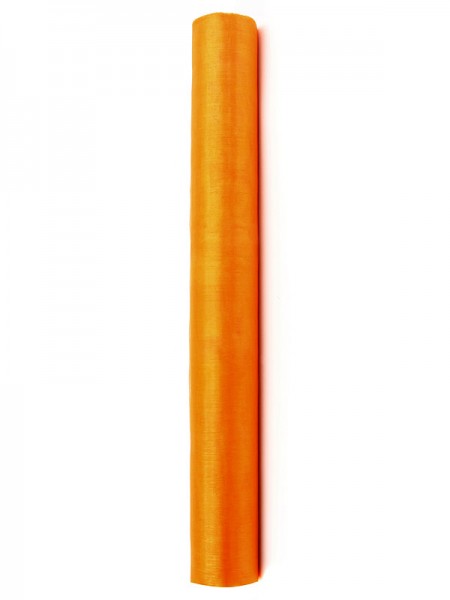 Organza uni - orange - 0...