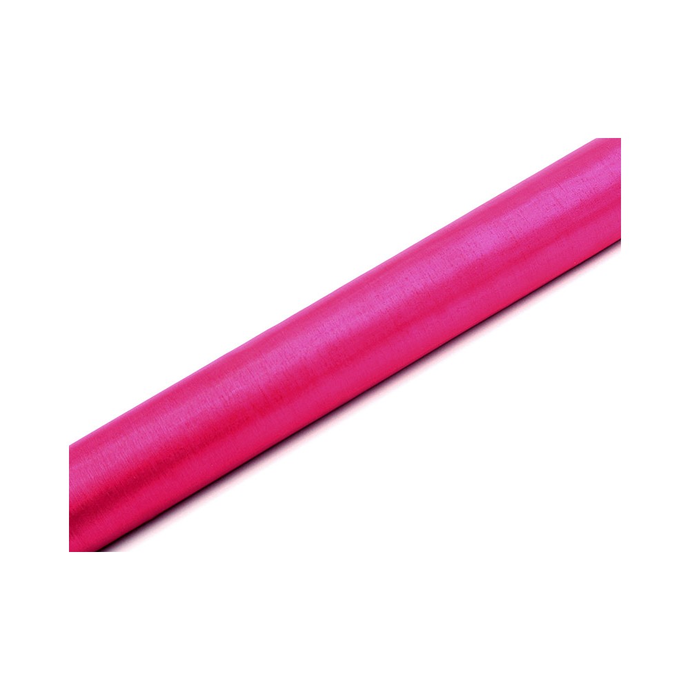 Organza uni - rose foncé - 0 -36 x 9m