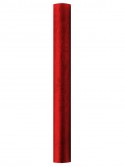 Organza uni - rouge - 0 -36 x 9m