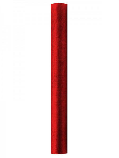 Organza uni - rouge - 0 -36...