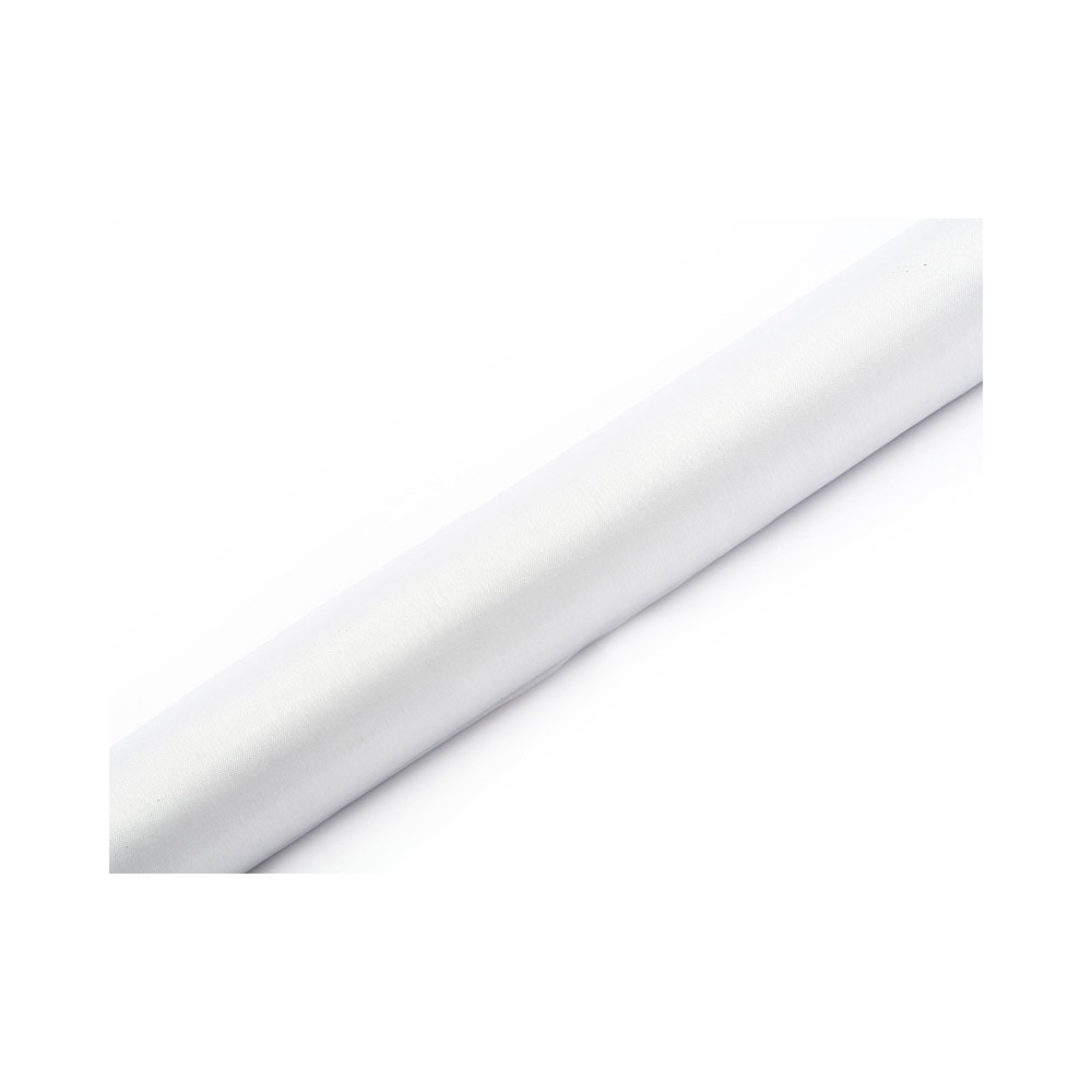 Organza uni - blanc - 0 -36 x 9m