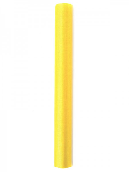 Organza uni - jaune - 0 -36...