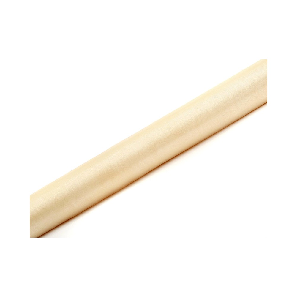 Organza uni - crème - 0 -36 x 9m