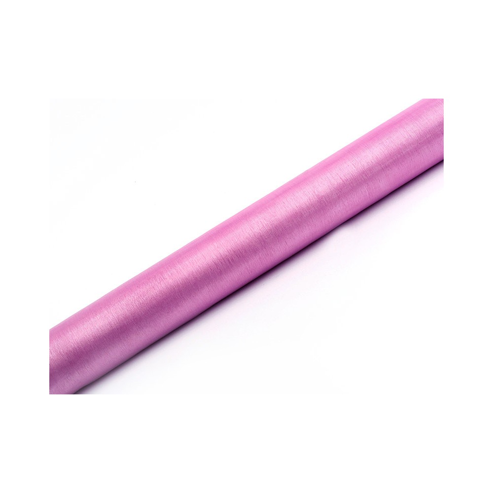 Organza uni - rose - 0 -36 x 9m